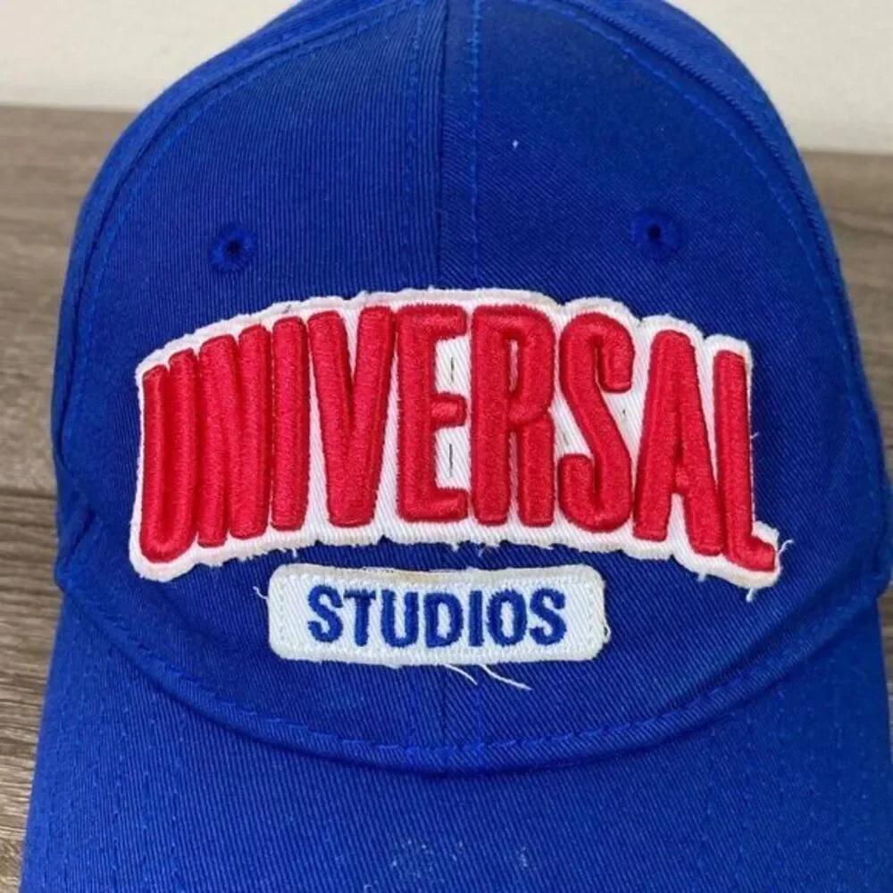 Universal Studios Hat Cap Kids Adjustable Youth Baseball Embroidered Strap Blue‎